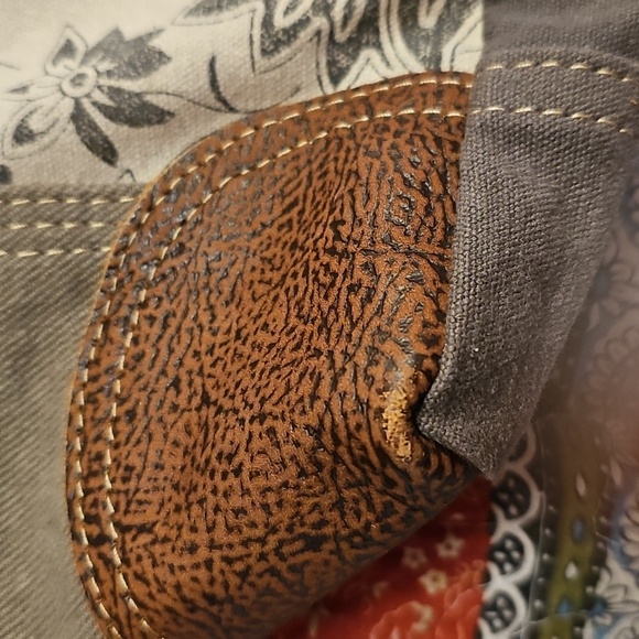 Myra Floral Canvas Tote Bag - Picture 10 of 11